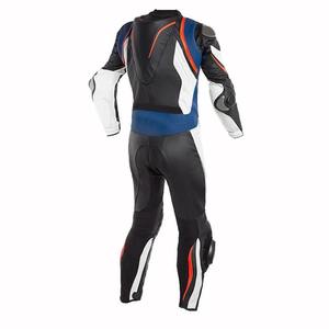 Raptro Pro Neon Bedruckter Anpassbarer Motorrad-Rennanzug für Herren Vollständig Leder Winddicht Farbblockiert Ganzjahres-Set - Product Image 6