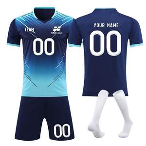 Camiseta de Fútbol de Alta Calidad para Hombre, Uniforme de Entrenamiento de Poliéster, Transpirable, Ligera - Product Image 5