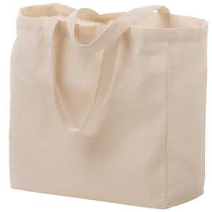 Bolsa de Compras Reutilizable de Lona de Algodón Reciclado Ecológica con Logotipo Personalizado - Product Image 6