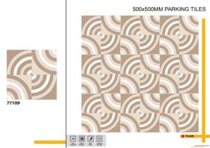 Carreaux de sol extérieurs robustes vitrifiés 50x50 cm, conçus pour les zones à fort trafic nécessitant durabilité, sécurité et solidité. - Product Image 4