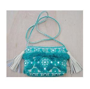 Sac bandoulière en jute fait main avec sangle réglable pour un port confortable - Product Image 6