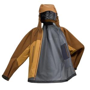 เสื้อแจ็คเก็ตซอฟต์เชลล์ผู้ชายแบบสั่งทำพิเศษ ปี 2026 กันลม กันน้ำ เป็นมิตรกับสิ่งแวดล้อม ผ้าแคนวาส คอตั้ง มีฮู้ด เสื้อโค้ทฤดูหนาวสำหรับทำงานช่วงปีใหม่ - Product Image 3