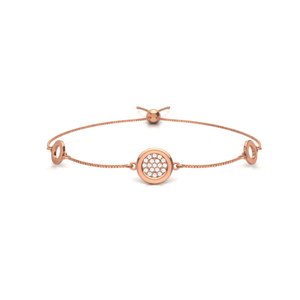 Women Fine Charm Bracelet Crafted In Sterling <b>Silver</b> With Adjustable Chain And Elegant Drop Charms For Gift Collections And Wear - Product Image 5