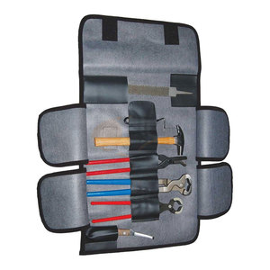 Kit d'outils de fermeur professionnel 7 pièces, ensemble complet pour l'entretien et la soin des sabots de cheval, avec pince à sabots, coupe-sabots, couteau à sabots et extracteur de sabots - Product Image 2