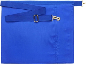 Delantal Masónico Azul Indigo Past Master Blue Lodge, Delantal Ceremonial Masónico Bordado de Alta Calidad, Proveedor Mayorista - Product Image 5