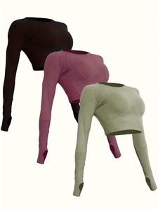 Soutien-gorge de sport athlétique pour femme, haut court de yoga, vêtements de fitness haute performance, fournisseur en gros de marques privées - Product Image 4