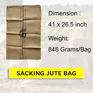 Sacos de yute Binola de 41x26.5 pulgadas y 848g, bolsas de arpillera de grado alimenticio para café y cacao, venta al por mayor Goodman Global Bangladesh - Product Image 2