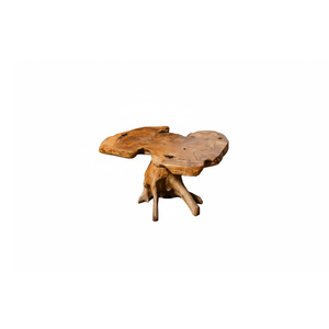 Luxury Modern Rustic Teak <b>Root</b> <b>Table</b> Set with Sculpted Handmade Armchairs by ARTERRA for Living Room Furniture & Patio - Product Image 5