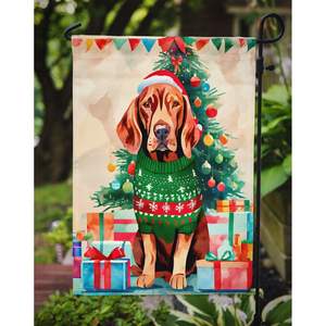 ธงกล่องจดหมายคริสต์มาส vizsla แบนเนอร์ตกแต่งสวนหลากสีสำหรับลานงานศิลปะและเตียงดอกไม้สำหรับขนาดสวน - Product Image 3