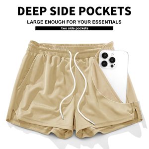 Blank Custom Logo Polyester Gym Mesh Sports <b>Athletic</b> Running Sport Fitness Beach Basketball Joggers Man Loose Shorts For Men - Product Image 3