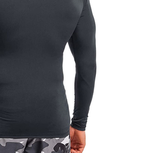 Multi Color Customized Design Breathable Spandex/Polyester Sublimation Printed Long Sleeve Rash Guard <b>Men</b> Anti-UV <b>Compression</b> - Product Image 4