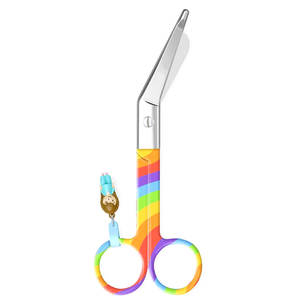 Tijeras para Vendajes de Acero Inoxidable de Alta Calidad, Certificación CE, Reutilizables, Resistentes a la Oxidación, Instrumento Quirúrgico para Uso Médico - Product Image 5