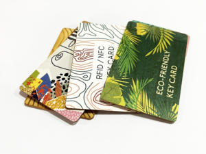 도매 CR80 <span class=keywords><strong>RFID</strong></span> NFC 나무 카드 체리, 대나무, 블랙 월넛, 베이스우드 카드 - Product Image 6