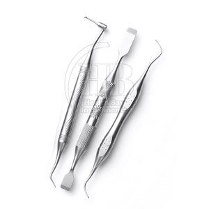 Curetas Quirúrgicas Dentales Manuales Profesionales de Acero Inoxidable, Instrumentos Reutilizables para Tratamiento Oral, Limpieza y Raspado Periodontal - Product Image 5