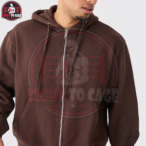 Ensemble sweat à capuche zippé et short respirant pour homme, qualité supérieure, personnalisé, séchage rapide, idéal pour l'entraînement et les loisirs en automne - Product Image 5