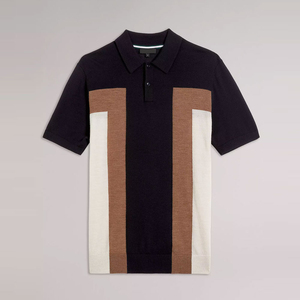 Nouvelle chemise pour homme élégante et confortable, légère, col rond, tissu tricoté uni, respirant, séchage rapide, décontractée, streetwear - Product Image 5