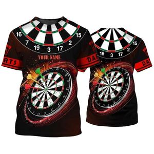 เสื้อโปโลลายมังกร 3 มิติ แบบส่วนตัว สำหรับผู้ชาย ชุดแข่งขันปาลูกดอก ของขวัญสำหรับคนรักปาลูกดอก - Product Image 4