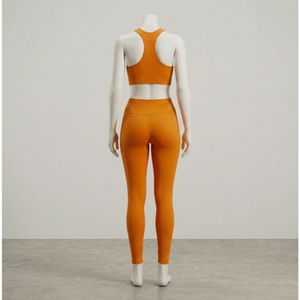 Ensemble de vêtements de sport pour femmes, soutien-gorge de sport offrant une bonne maintien et leggings de compression pour le fitness - Product Image 5