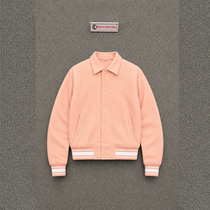 แจ็คเก็ตวาร์ซิตี้สไตล์โมเดิร์นสำหรับผู้ชาย แฟชั่นฤดูหนาว สีพื้น ปกคอพับ ทรงปกติ เสื้อคลุมลำลอง ผ้าโพลีเอสเตอร์ - Product Image 5