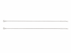 Cavigliera a catena in argento sterling 925 da donna, lucida, dal design classico minimalista, <span class=keywords><strong>per</strong></span> uso quotidiano, regalo <span class=keywords><strong>per</strong></span> matrimoni e feste, raffinata - Product Image 5