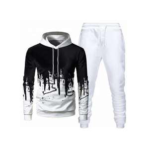 Sweat à capuche pour homme de haute qualité, style hip-hop, brodé, 100% coton, séchage rapide, service OEM, design personnalisé, vêtements de sport, prix abordable - Product Image 1