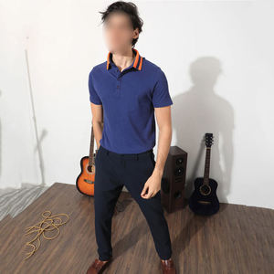 Camisetas Polo para Hombre, Nueva Colección 2026, Servicio OEM, Verano, Color Sólido, Manga Corta, Cuello en V, Clásicas, Cómodas y Elegantes - Product Image 3