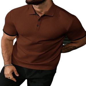 เสื้อยืดโปโลสำหรับผู้ชาย, เสื้อยืดโปโลแฟชั่นล่าสุด2024 220สวมใส่สบาย - Product Image 3