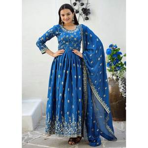 Robe de soirée élégante Chinon avec belle robe de broderie de séquence - Product Image 4