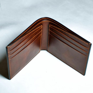 Portefeuille pour homme en cuir véritable fait main de qualité supérieure, porte-cartes, vente en gros, fournisseur OEM personnalisé, export de haute qualité à bas prix - Product Image 2