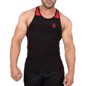 Débardeur de musculation pour hommes, vêtements de fitness, couleur unie, taille personnalisée, respirant, tricoté, décontracté, vente en gros - Product Image 1