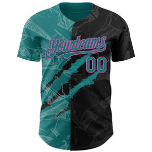 Maillot de baseball personnalisé, sérigraphie du logo de l'équipe, manches courtes, logo personnalisable sur le devant/le dos/les manches, 100% coton biologique - Product Image 4