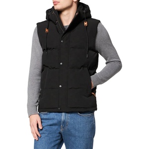 <b>Men's</b> Puffer <b>Vest</b> Quilted <b>Thermal</b> Insulated Sleeveless Winter Outerwear for Outdoor Hiking Camping Travel Casual Streetwear - Product Image 6