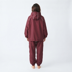 Conjunto Deportivo Completo de Chaqueta Cortavientos de Nailon para Mujer, Ropa Deportiva al por Mayor - Product Image 2