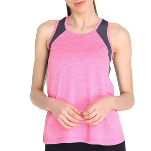 Wholesale Womens Fitness Tank <b>Tops</b> Athletic Tanks Quick Dry Fabric for US Gyms Custom Logo Low MOQ - Product Image 1