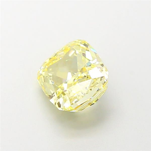 Diamant de laboratoire cultivé, taille coussin, jaune intense, élégant et raffiné, 1,07 carat, excellente qualité, pierre précieuse certifiée, diamant non monté. - Product Image 3