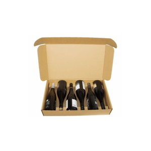 Boîte d'expédition en <span class=keywords><strong>carton</strong></span> ondulé robuste et sécurisée <span class=keywords><strong>pour</strong></span> le <span class=keywords><strong>transport</strong></span> <span class=keywords><strong>de</strong></span> sauces piquantes, avec bouteilles en verre personnalisées à pelliculage mat – Vente en gros - Product Image 5