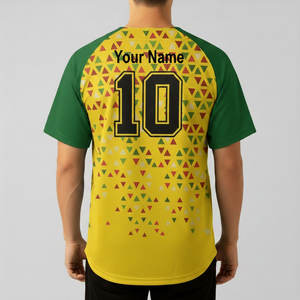 Ensemble uniforme de baseball personnalisé en gros, 100 % polyester, anti-humidité, imprimé personnalisé, unisexe, pour adultes, ensemble uniforme de softball - Product Image 3