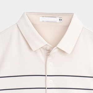 <b>White</b> Color New Supplier Lightweight Reasonable Price New Arrival Breathable High Quality Custom Logo Casual Wear Men <b>Polo</b> Shirt - Product Image 4