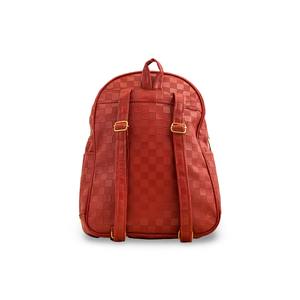 Maroon Casual <b>Student</b> <b>Backpack</b> P56209 - Product Image 1