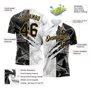 Camisetas Polo de Carreras con Diseño Personalizado, 100% Poliéster, Impresión por Sublimación Completa, Camisetas Polo de Motociclismo para Hombre, Precio Económico - Product Image 2