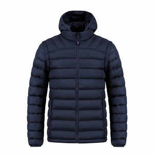Blouson d'hiver matelassé pour homme, col montant, style urbain, vente en gros directe fabricant – Nouvelle collection très demandée - Product Image 2