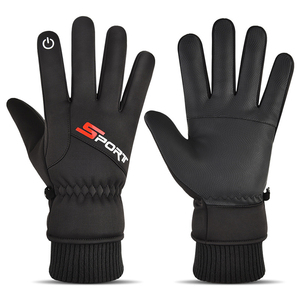 Guantes de cuero de cabra Sunland unisex para invierno, con protección total para los dedos, ignífugos, para caza, tiro, motociclismo, fitness y senderismo. - Product Image 4