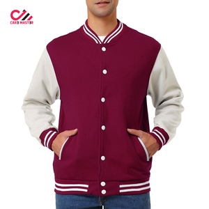 Veste universitaire de haute qualité, hiver, broderie personnalisée, design, veste de baseball pour homme, fermeture, veste universitaire OEM - Product Image 6