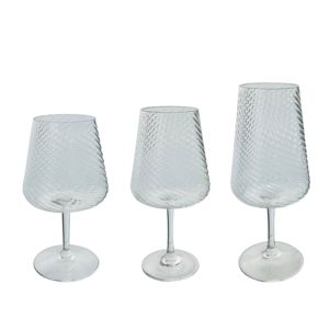 Verres à vin en plastique incassables sans pied pour les fêtes en plein air - Product Image 6