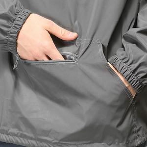 Veste coupe-vent à capuche personnalisée, style hip-hop, demi-zip, veste coupe-vent, résistante à l'eau, vêtements de plein air, veste décontractée fine - Product Image 5