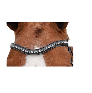 Banda de cuero de calidad superior, pelo de caballo blanco, Diamante, para cejas - Product Image 1