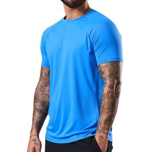 Camiseta Deportiva Ligera de 210 g/m² para Hombre, Talla Grande, Corte Regular, Ropa Deportiva para Gimnasio, Entrenamiento - Product Image 1