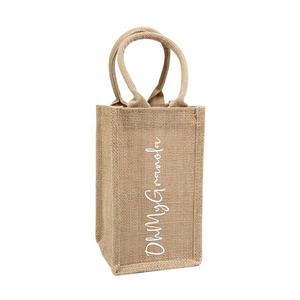 Sac à bouteille d'eau multifonctionnel en jute fait main pour les aventures en plein air et les voyages - Product Image 5