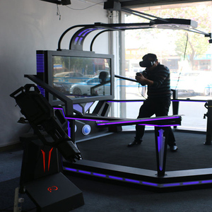 Plateforme de réalité virtuelle 8D à 360 degrés pour la marche dans l'espace, équipement éducatif multijoueur pour salle d'exposition de réalité virtuelle, idéal pour les jeux de combat - Product Image 5