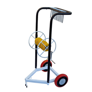 Chariot de marquage de terrain de football TSFI TST-RMT10 moderne, portable, durable et stable en métal avec nez pliable - Product Image 3